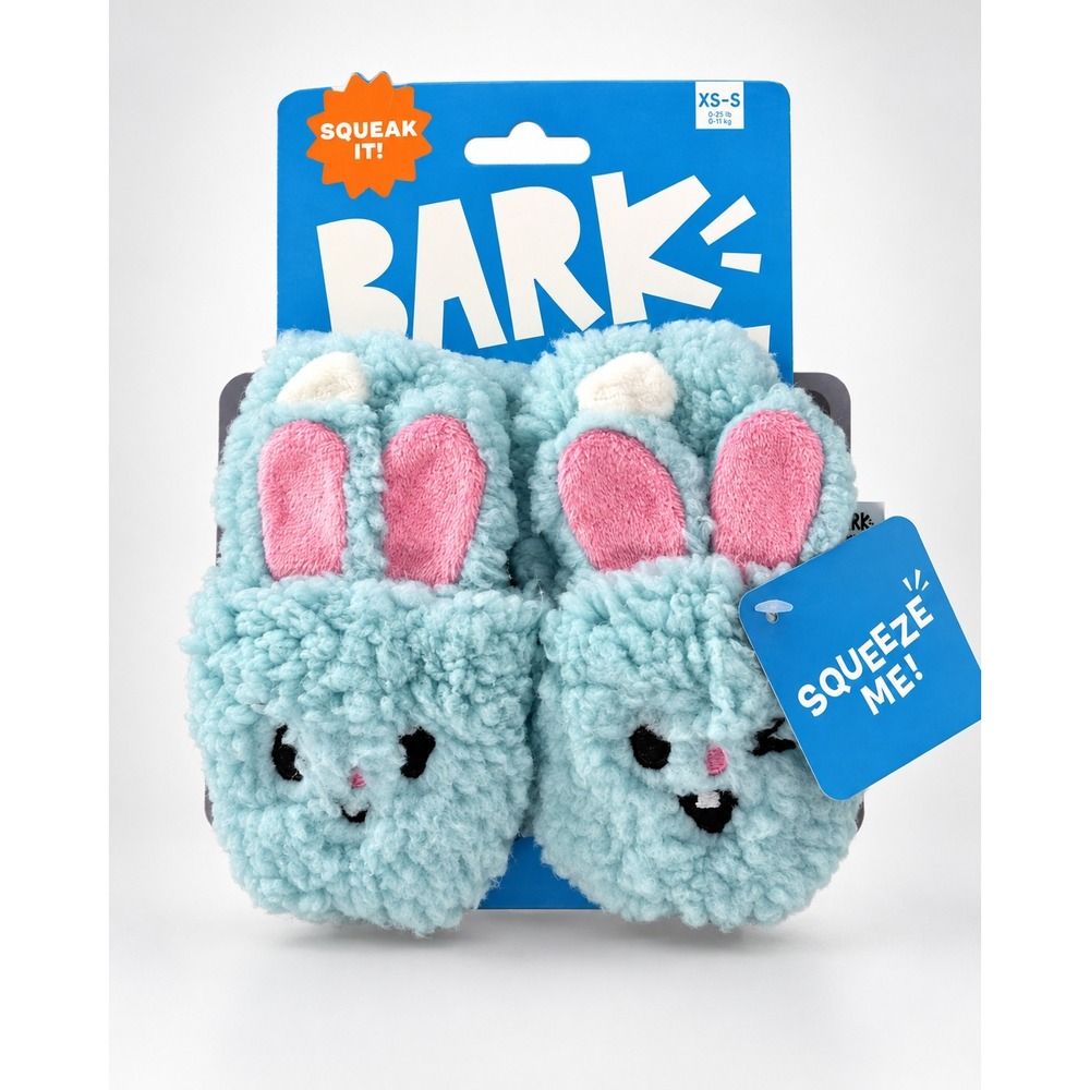 BARK Yippy & Skippy Slippies Bunny Dog Toys XS-S 0-20 lb New